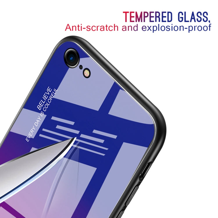 Gradient Color Glass Case