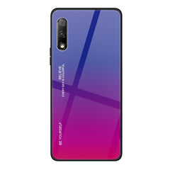 Gradient Color Glass Case, For Huawei Honor 9X, For Galaxy A8s, For Galaxy A9 (2018), For Galaxy A10