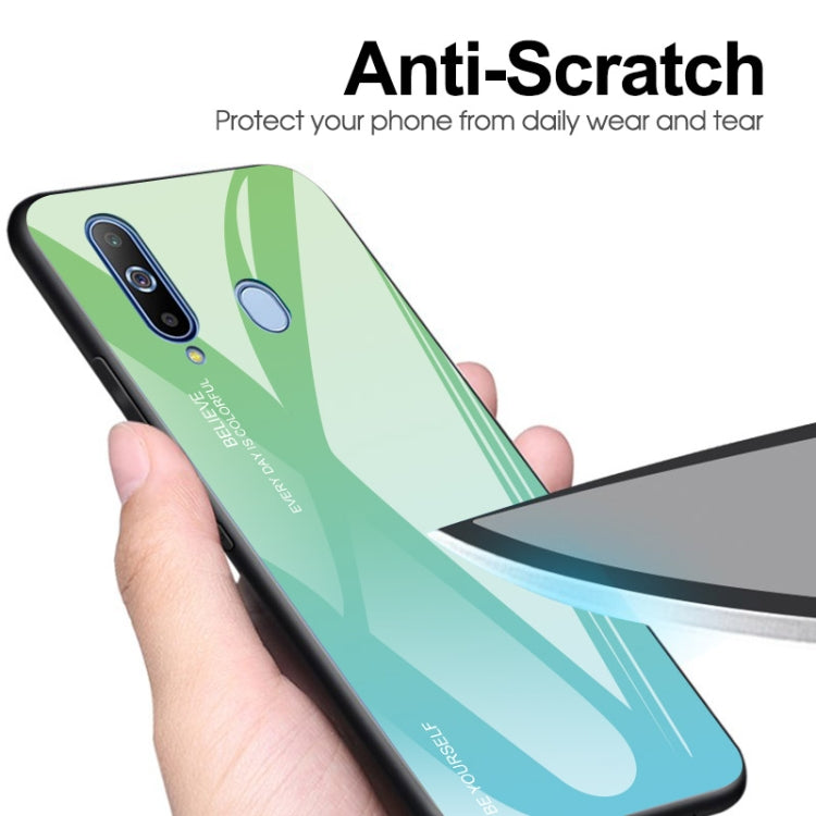 Gradient Color Glass Case