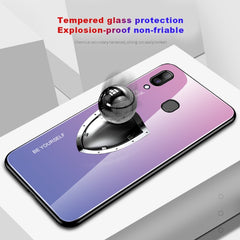 Gradient Color Glass Case, For Galaxy A30, For Galaxy A50, For Galaxy A60, For Galaxy A70