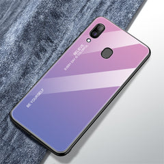 Gradient Color Glass Case, For Galaxy A30, For Galaxy A50, For Galaxy A60, For Galaxy A70