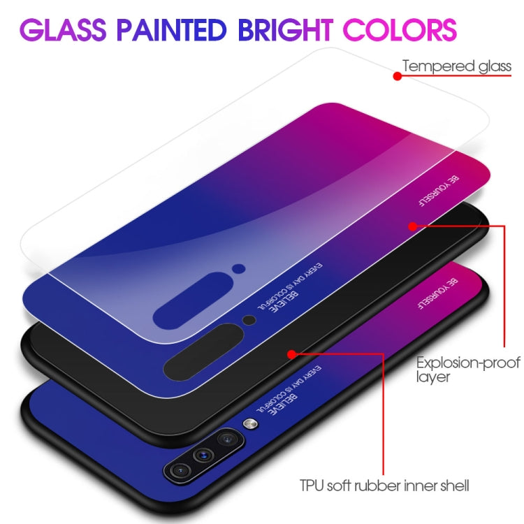 Gradient Color Glass Case