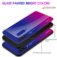 Gradient Color Glass Case