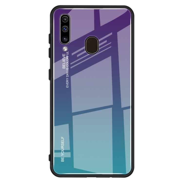 Gradient Color Glass Case