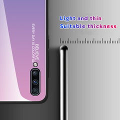 Gradient Color Glass Case, For Galaxy A70, For Galaxy M10, For Galaxy M30