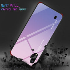 Gradient Color Glass Case, For Galaxy M10, For Galaxy M20, For Galaxy M30, For Galaxy Note 9