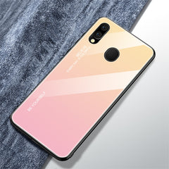 Gradient Color Glass Case, For Galaxy M10, For Galaxy M20, For Galaxy M30, For Galaxy Note 9