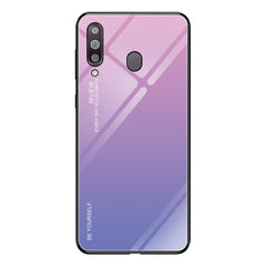 Gradient Color Glass Case, For Galaxy M10, For Galaxy M20, For Galaxy M30, For Galaxy Note 9