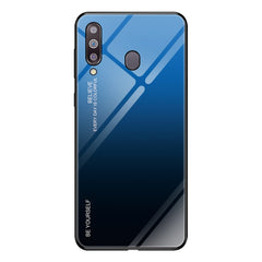 Gradient Color Glass Case, For Galaxy M10, For Galaxy M20, For Galaxy M30, For Galaxy Note 9