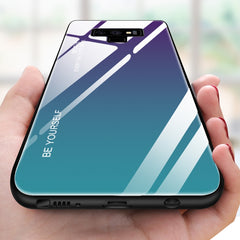 Gradient Color Glass Case, For Galaxy Note 9, For Galaxy S9, For Galaxy S10