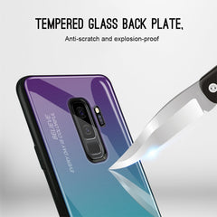 Gradient Color Glass Case, For Galaxy S9, For Galaxy S10, For Xiaomi Mi 9, For OnePlus 6