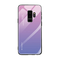 Gradient Color Glass Case, For Galaxy S9, For Galaxy S10, For Xiaomi Mi 9, For OnePlus 6