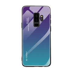 Gradient Color Glass Case, For Galaxy S9, For Galaxy S10, For Xiaomi Mi 9, For OnePlus 6