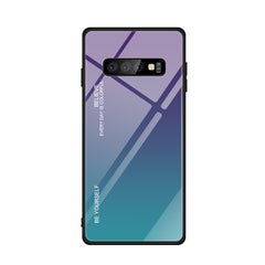 Gradient Color Glass Case, For Galaxy S9, For Galaxy S10, For Xiaomi Mi 9, For OnePlus 6