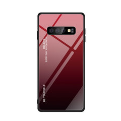 Gradient Color Glass Case, For Galaxy S9, For Galaxy S10, For Xiaomi Mi 9, For OnePlus 6