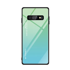 Gradient Color Glass Case, For Galaxy S9, For Galaxy S10, For Xiaomi Mi 9, For OnePlus 6