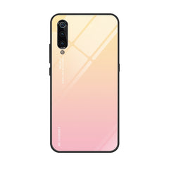 Gradient Color Glass Case, For Galaxy S9, For Galaxy S10, For Xiaomi Mi 9, For OnePlus 6