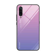 Gradient Color Glass Case, For Galaxy S9, For Galaxy S10, For Xiaomi Mi 9, For OnePlus 6