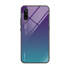 Gradient Color Glass Case, For Galaxy S9, For Galaxy S10, For Xiaomi Mi 9, For OnePlus 6