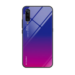 Gradient Color Glass Case, For Galaxy S9, For Galaxy S10, For Xiaomi Mi 9, For OnePlus 6