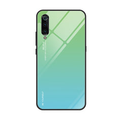 Gradient Color Glass Case, For Galaxy S9, For Galaxy S10, For Xiaomi Mi 9, For OnePlus 6