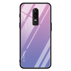 Gradient Color Glass Case, For Galaxy S9, For Galaxy S10, For Xiaomi Mi 9, For OnePlus 6