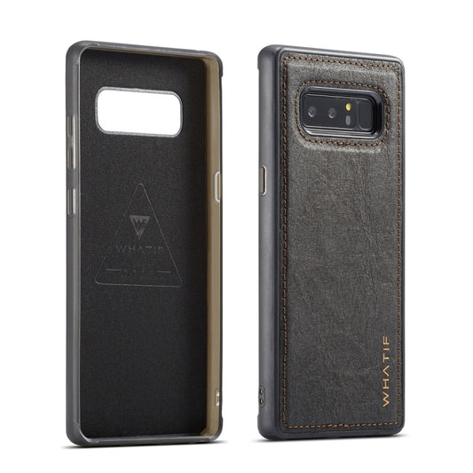 WHATIF Kraft Paper TPU + PC Full Coverage Protective Case, For Galaxy Note 8, For Galaxy Note 9, For Galaxy S7 Edge, For Galaxy S7, For Galaxy S8, For Galaxy S8+, For Galaxy S9, For Galaxy S9+, For Galaxy S10e, For Galaxy S10, For Galaxy S10+