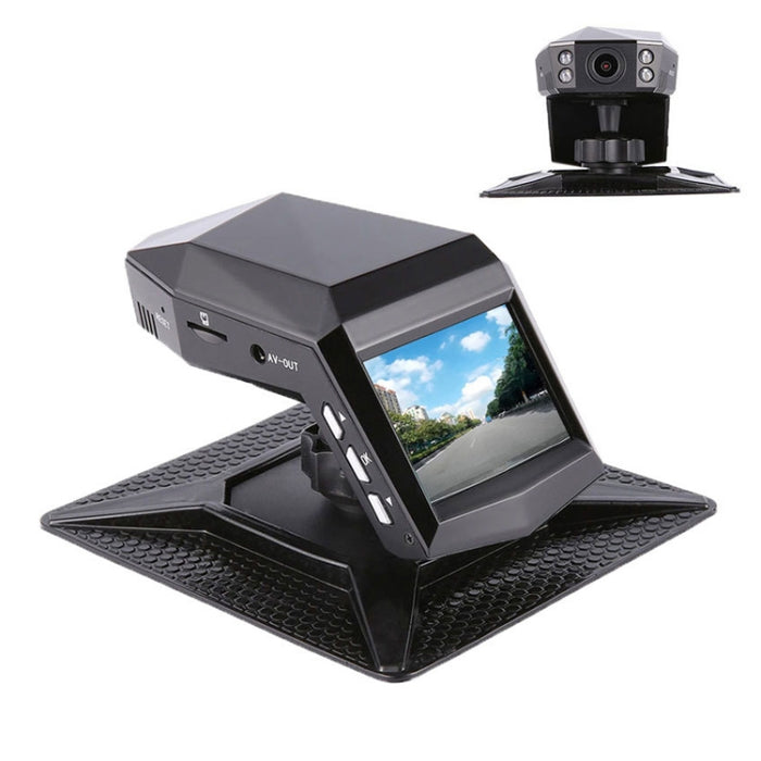 2 inch HD Single Lens 1080P No Light Night Vision Hidden Driving Recorder with Aromatherapy, Without