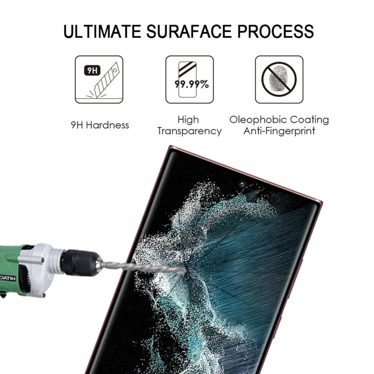 25 PCS Full Glue 3D Curved Edge Screen Tempered Glass Film