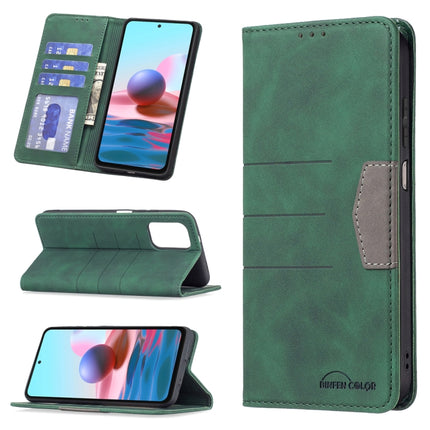 Magnetic Splicing Leather Phone Case, For Xiaomi Redmi Note 9 / 10X 4G, For Xiaomi Redmi Note 11 5G, For Xiaomi Redmi Note 9 Pro / 9 Pro Max / 9s, For Xiaomi Redmi Note 10 4G / 10S, For Xiaomi Mi 10T Pro 5G / 10T 5G / Redmi K30S, For Xiaomi Mi 10T Lite 5G