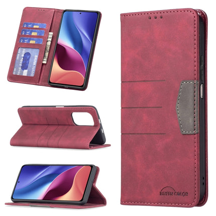 Magnetic Splicing Leather Phone Case, For Xiaomi Mi 11i / Poco F3 / Redmi K40 / K40 Pro, For Xiaomi Mi 11 Lite, For Xiaomi Mi 11T / 11T Pro, For Xiaomi Poco M3 Pro / Redmi Note 10 5G / 10T 5G, For Xiaomi Poco M3 / Redmi Note 9 4G                       ...