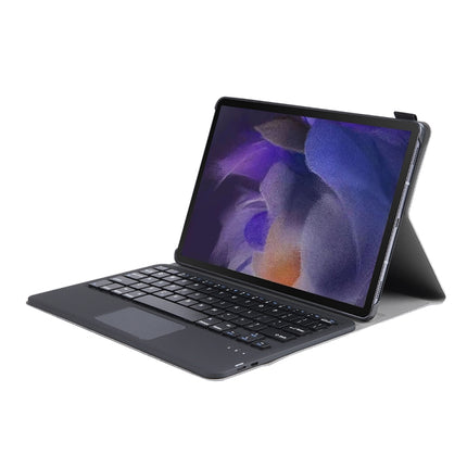 A08-A Ultra-thin Bluetooth Keyboard Leather Case with Touchpad For Samsung Galaxy Tab A8 2021 SM-X205 / SM-X200
