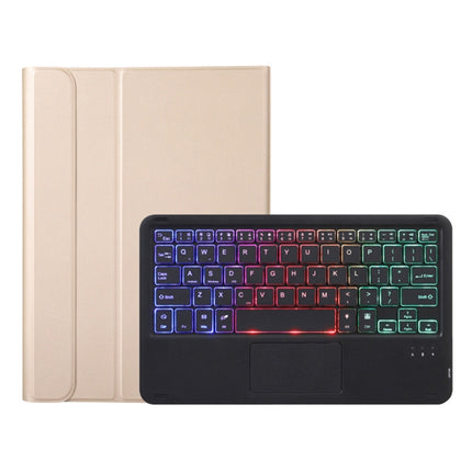 A08-AS Ultra-thin Backlight Bluetooth Keyboard Leather Case with Touchpad For Samsung Galaxy Tab A8 2021 SM-X205 / SM-X200