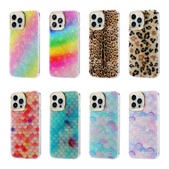 Electroplating Shell Texture Phone Case, For iPhone 13, For iPhone 13 Pro, For iPhone 13 Pro Max, For iPhone 12 / 12 Pro