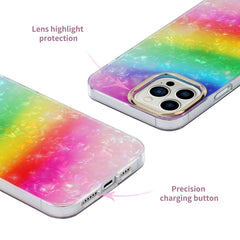 Electroplating Shell Texture Phone Case, For iPhone 13, For iPhone 13 Pro, For iPhone 13 Pro Max, For iPhone 12 / 12 Pro