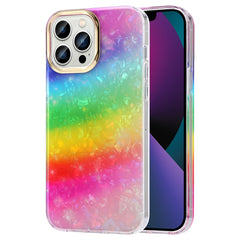 Electroplating Shell Texture Phone Case, For iPhone 12 Pro Max, For iPhone 11, For iPhone 11 Pro, For iPhone 11 Pro Max