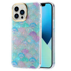 Electroplating Shell Texture Phone Case, For iPhone 12 Pro Max, For iPhone 11, For iPhone 11 Pro, For iPhone 11 Pro Max