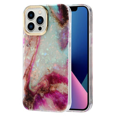 Electroplating Shell Texture Marble Phone Case, For iPhone 13, For iPhone 13 Pro, For iPhone 13 Pro Max, For iPhone 12 / 12 Pro