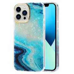 Electroplating Shell Texture Marble Phone Case, For iPhone 13, For iPhone 13 Pro, For iPhone 13 Pro Max, For iPhone 12 / 12 Pro