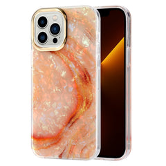 Electroplating Shell Texture Marble Phone Case, For iPhone 13, For iPhone 13 Pro, For iPhone 13 Pro Max, For iPhone 12 / 12 Pro