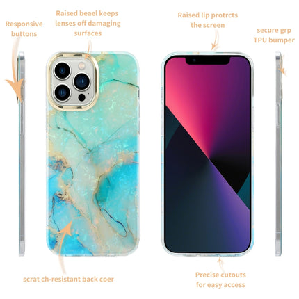 Electroplating Shell Texture Marble Phone Case, For iPhone 11 Pro, For iPhone 11 Pro Max