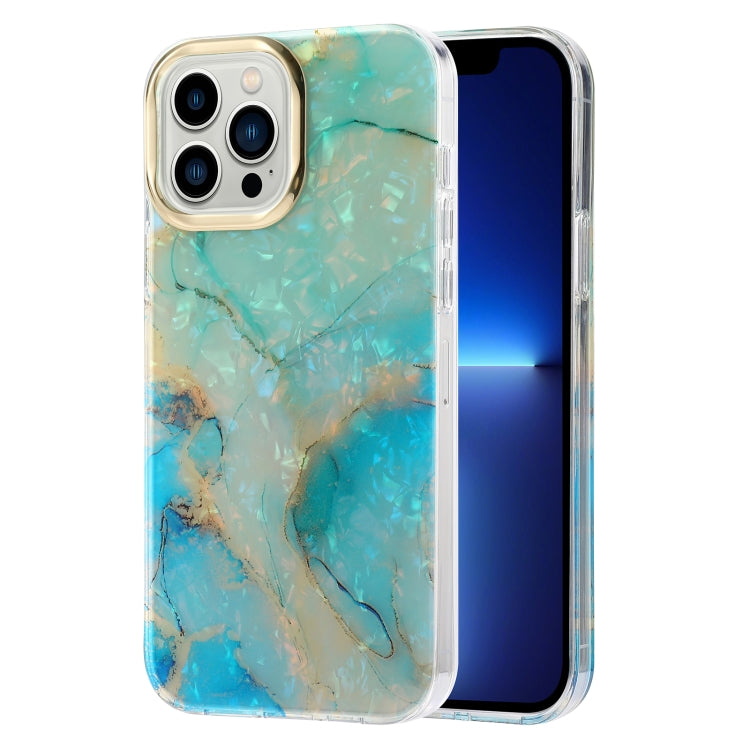 Electroplating Shell Texture Marble Phone Case, For iPhone 11 Pro, For iPhone 11 Pro Max