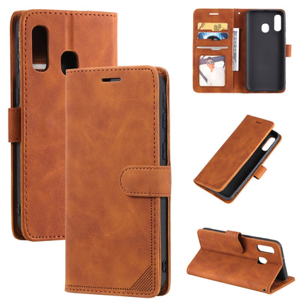 Skin Feel Anti-theft Brush Horizontal Flip Leather Phone Case, For Samsung Galaxy Note20, For Samsung Galaxy A71, For Samsung Galaxy A40, For Samsung Galaxy S21+ 5G
