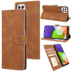 For Samsung Galaxy A22 4G / M32 4G / Brown