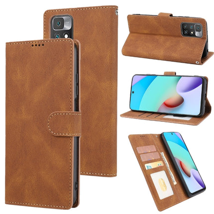 Fantasy Classic Skin-feel Calfskin Texture Magnetic Buckle Horizontal Flip PU Phone Leather Case with Holder & Card Slot & Wallet, For Xiaomi Redmi 10, For Xiaomi Redmi Note 11 / Poco M4 Pro 5G, For Xiaomi Redmi Note 11 Pro / 11 Pro+                   ...
