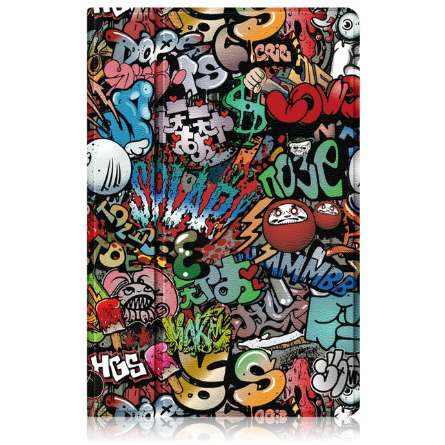 Painted 360 Degrees Rotation Tablet Leather Case with Holder, For Realme PocketBook InkPad Lite PB970 9.7 inch, For Samsung Galaxy Tab A7 10.4 2020, For Samsung Galaxy Tab A7 Lite  8.7 2021 T220 / T225, For Xiaomi Mi Pad 5 Pro 11 inch
