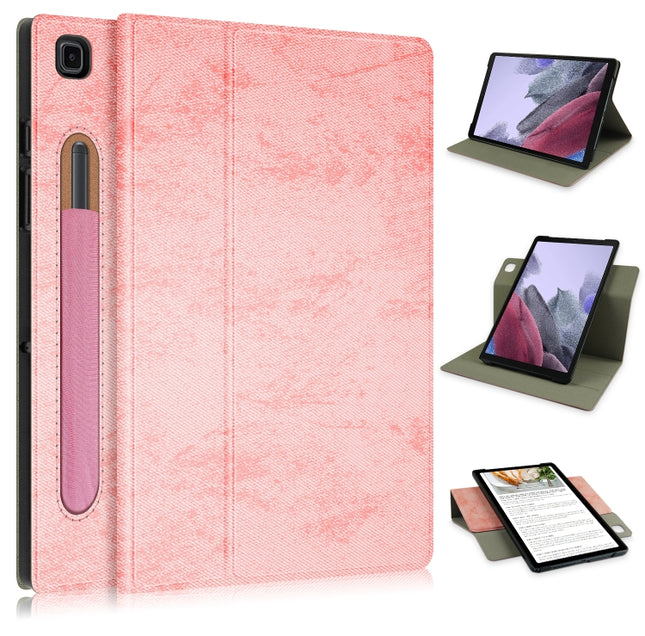 Solid Color 360 Degrees Rotation Tablet Leather Case with Holder, For Samsung Galaxy Tab A7 Lite  8.7 2021 T220 / T225, For Xiaomi Mi Pad 5 Pro 11 inch
