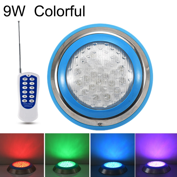 LED Stainless Steel Wall-mounted Pool Light Landscape Underwater Light