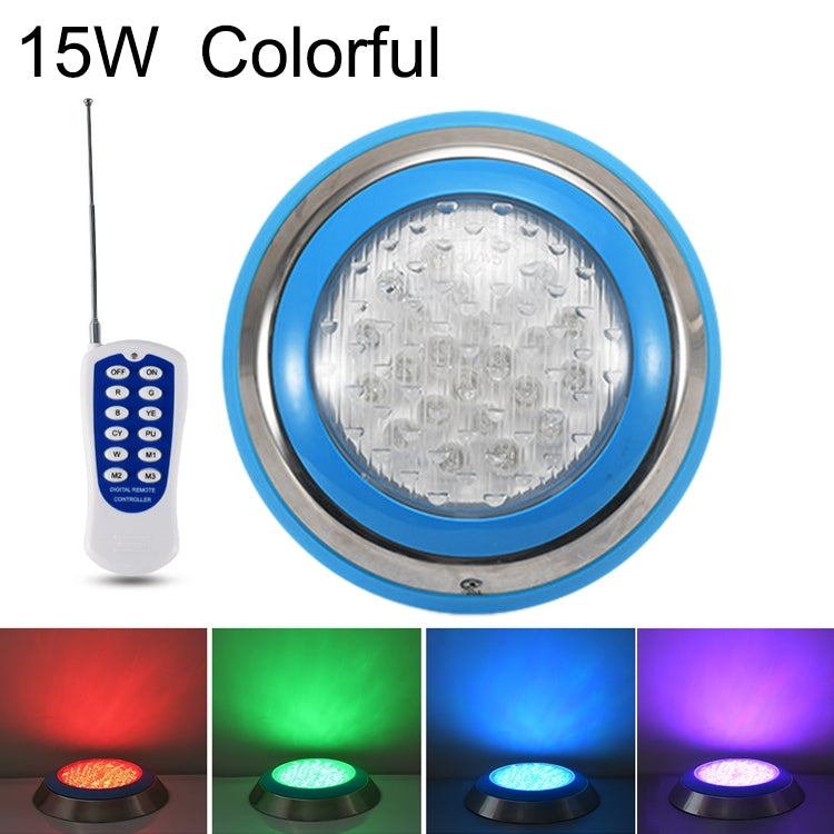 LED Stainless Steel Wall-mounted Pool Light Landscape Underwater Light
