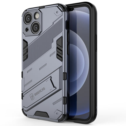 Punk Armor 2 in 1 PC + TPU Phone Case with Invisible Holder, For iPhone 13 mini, For iPhone 13, For iPhone 13 Pro